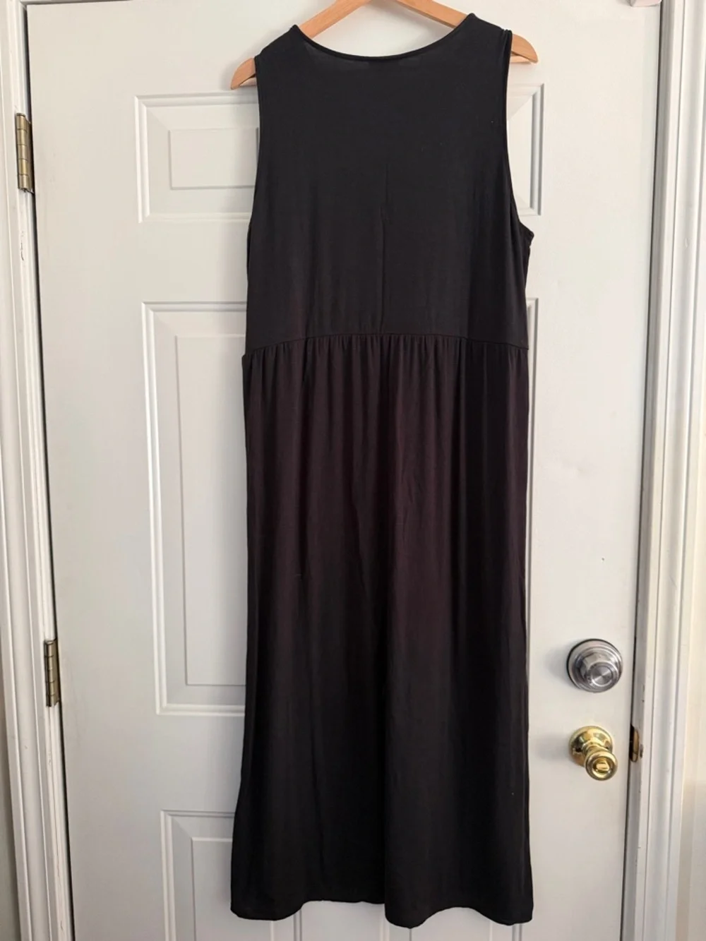 J. Jill Classic Black Maxi Dress. Sz XL - Picture 2 of 6